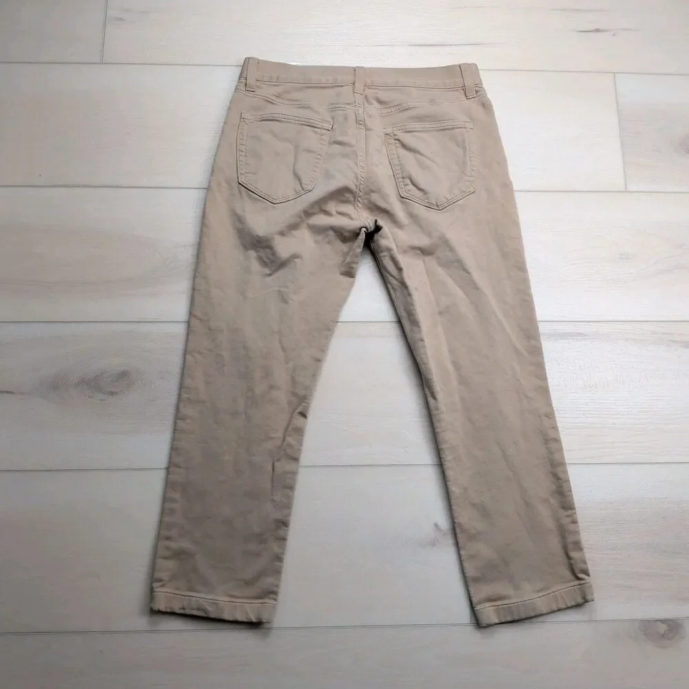 Banana Republic Jeans Mens 30x28‎ Traveler Athletic Tapered Fit Khaki Denim